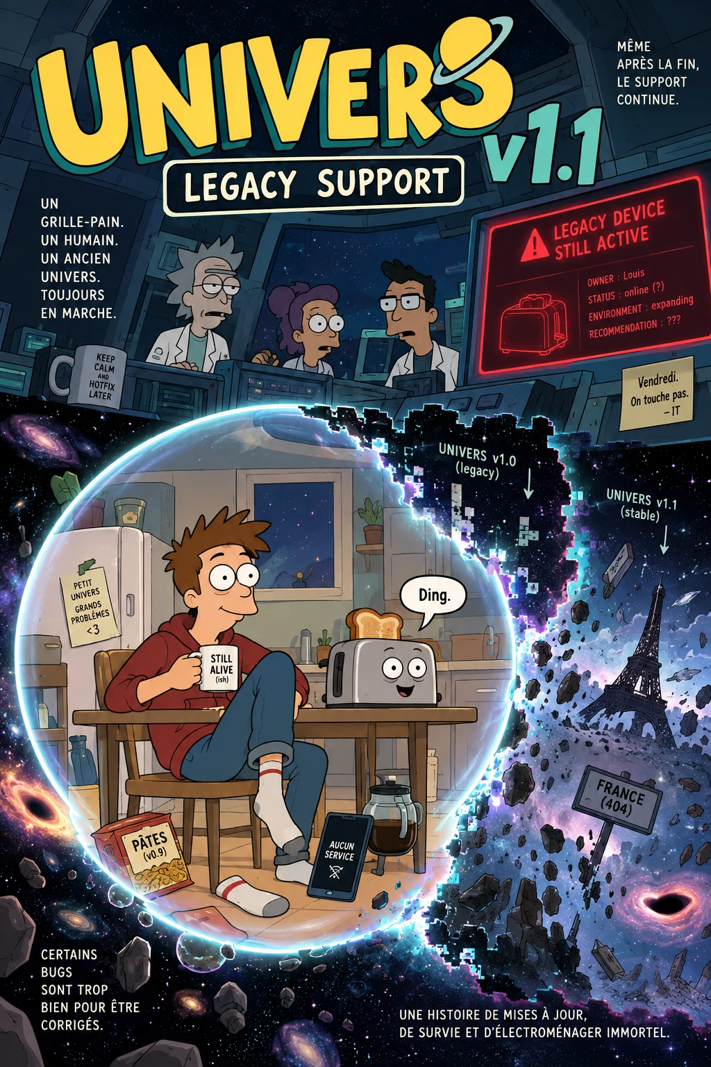 Couverture de Univers v1.1 — Legacy Support